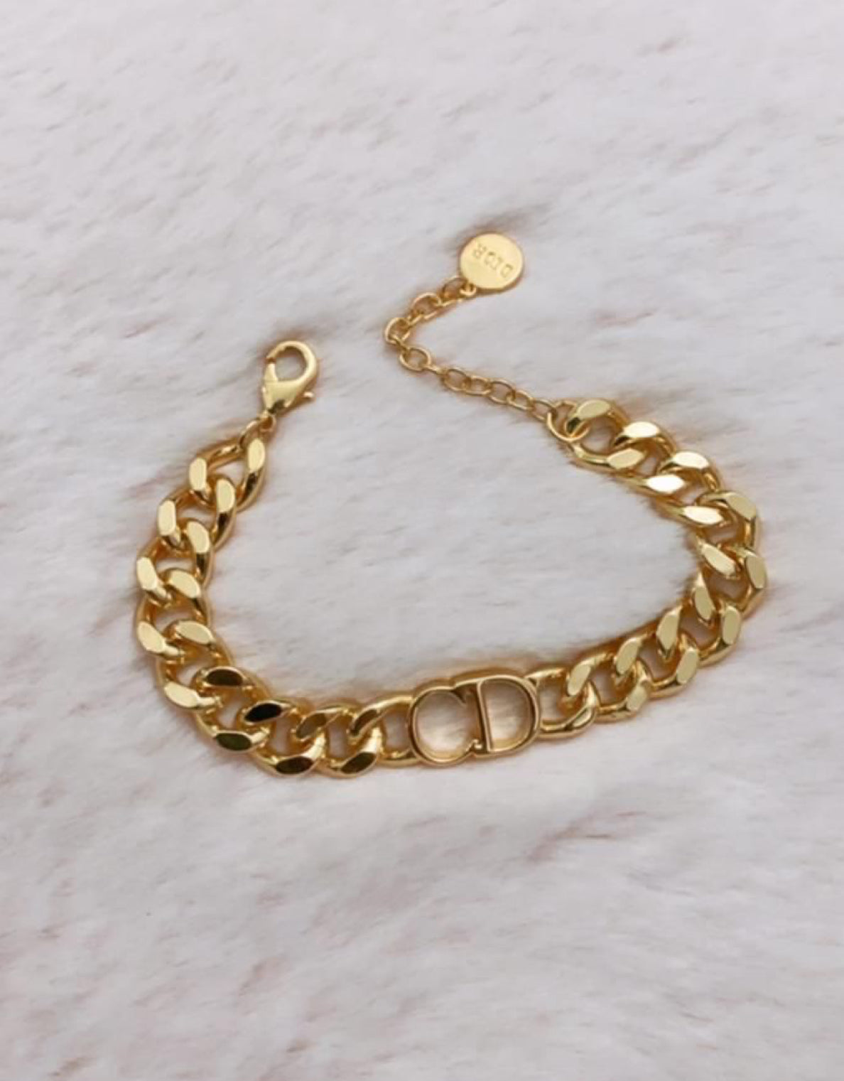 CD Chain bracelet