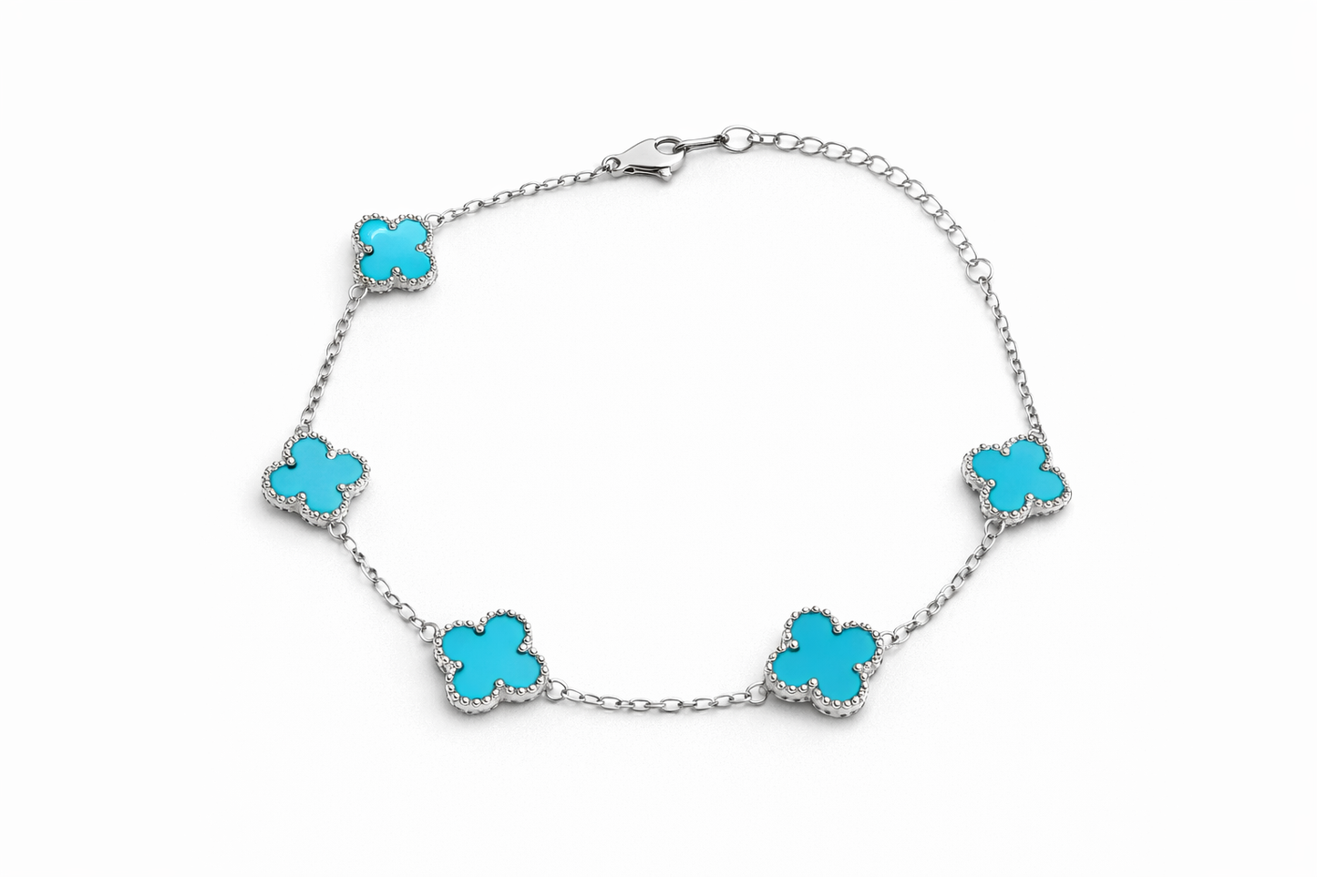 Amora Azure Clover Bracelet