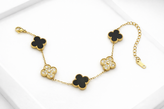 Amora Noire Fleur Bracelet