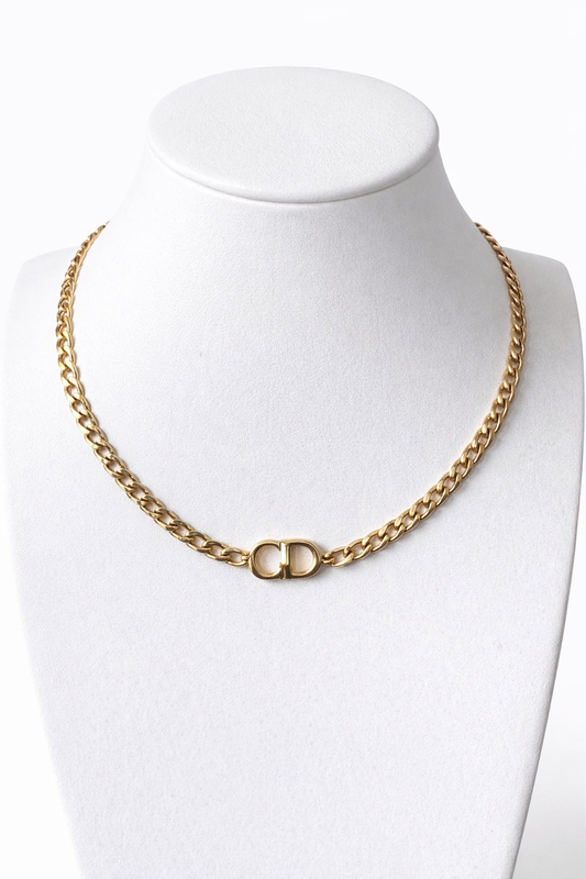 CD Amora Icon Link Necklace