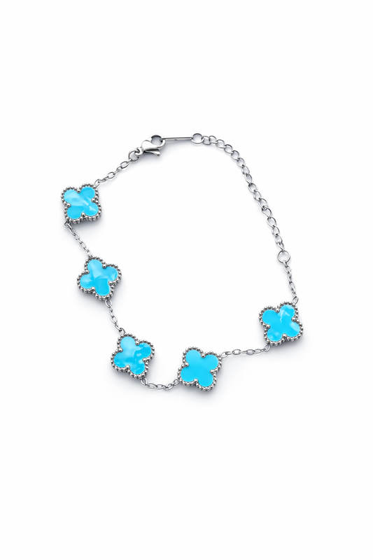 Amora Azure Clover Bracelet