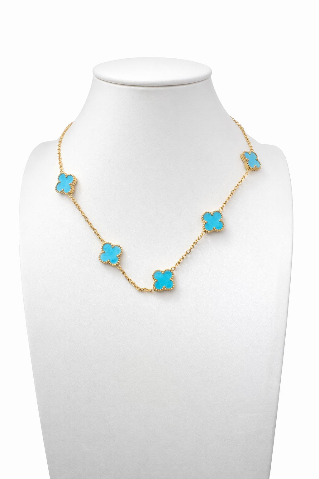 Amora Blue Fortune Necklace