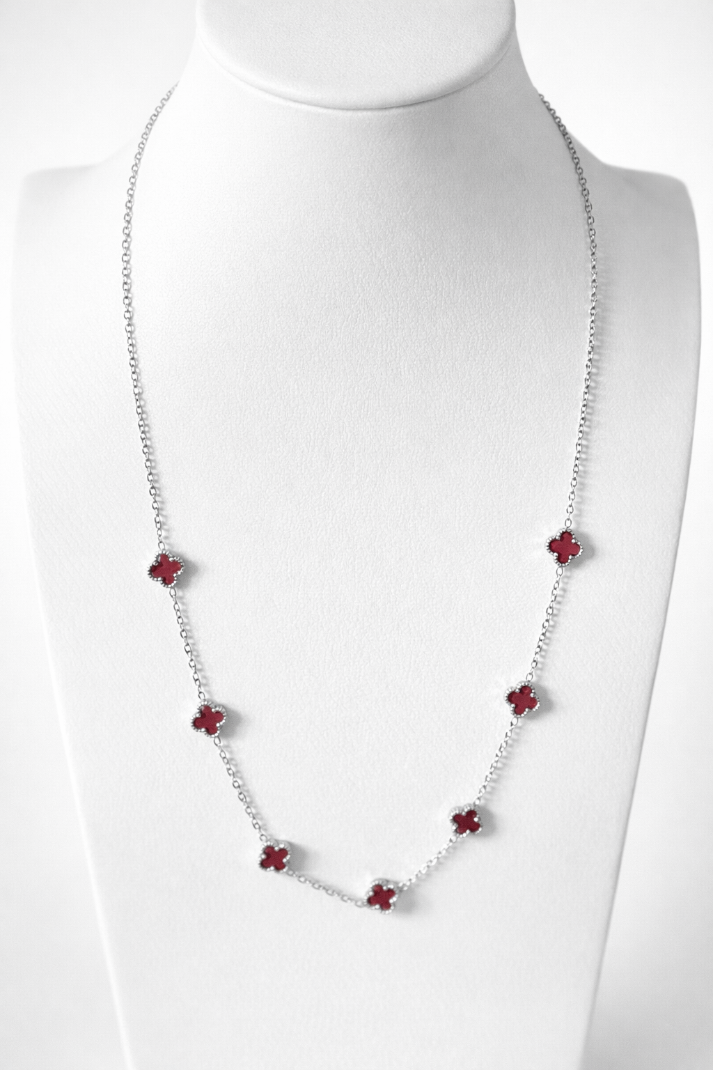 Mini Amora Ruby Bloom Necklace