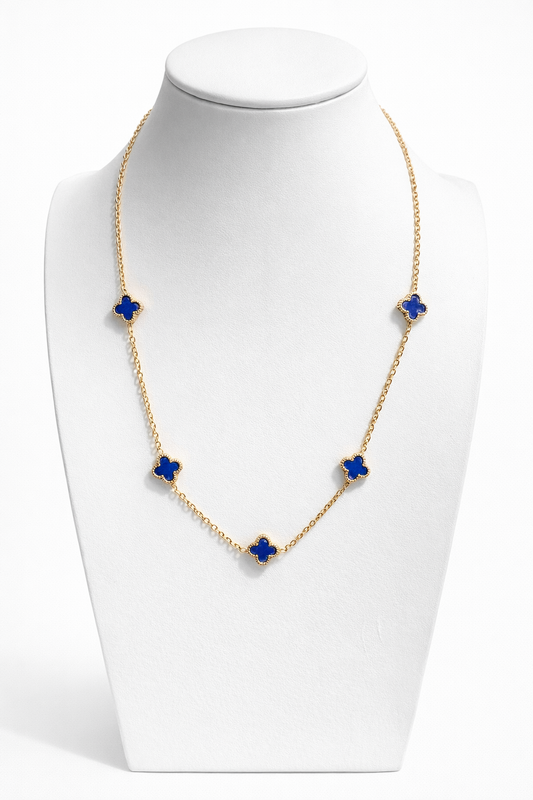 Mini Amora Azure Bloom Necklace