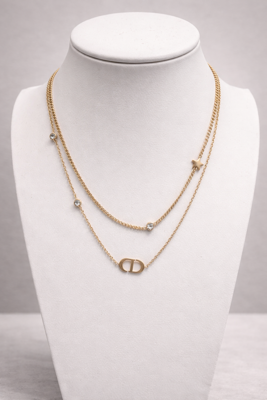 Amora Signature Layered Chain